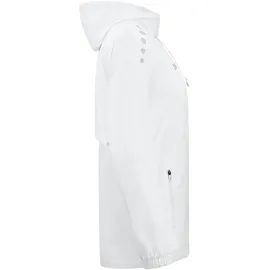 Jako Regenjacke Flow Weiß 128