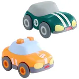 HABA Spielzeug-Auto Set Grüner Flitzer & Safety Car in bunt | Gr.: onesize