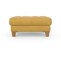 Sit&more Stauraumhocker »Westham« wahlewise mit/ohne Federkern gelb