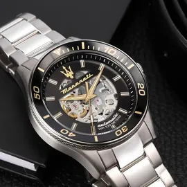Maserati Sfida Automatik Edelstahl 40 mm R8823140008