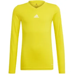 adidas Team Base langarm Funktionsshirt Kinder GN7514 - team yellow 116