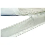 Premium Topperbezug Deluxe Ersatzbezug Tencel/Lyocell 3-D-Mesh Klimaband waschbar (140 x 200 cm)