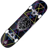 Enuff Skull Geo 32" x 8" Schwarz skateboard 8"