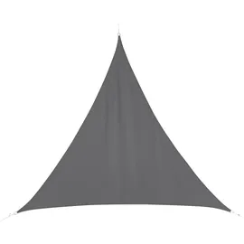 Hespéride - Dreieckiges sonnensegel Curacao grau 4x4x4m aus Polyester