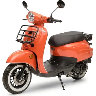 Burnout Motorroller Retro Luna 50ccm 45 kmh Moped Scooter