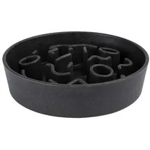 District 70 Bamboo Dog Slow Feeder - Dark Grey - ø 21 cm