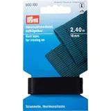 Prym 900100 Hosenschonerband (bügeln) 16 mm schwarz, 100% PES