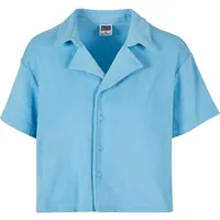 URBAN CLASSICS Towel Resort Kurzarmhemd Batlic Blue S