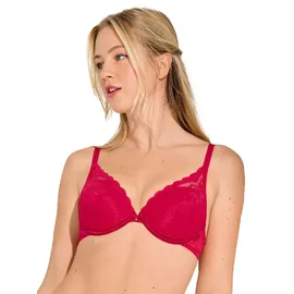 LISCA Push-up-BH Größe 80B, Farbe rot, - 80B