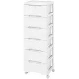 Costway Nischenschrank 40 x 114 x 32 cm Weiß