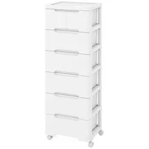 Costway Nischenschrank 40 x 114 x 32 cm Weiß