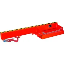 Lastarm LA 1600-5,0 lackiert, Feuerrot