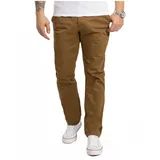 Indumentum Stoffhose Elegant Braun W30/L32