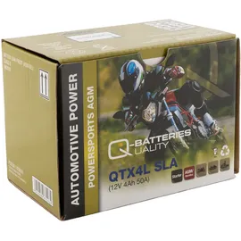 Quality Batteries Q-Batteries QTX4L SLA AGM 12V 3Ah 40A