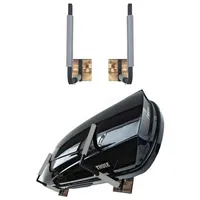 QLS Dachbox Verstellbarer Wandhalter 33-57 cm BOX1 grau zur