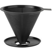 Stelton Nohr slow brew Kaffeefilter black metallic - 11,7x13,7x9,8