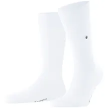 Burlington Herren Socken LORD 1er Pack Weiß 40-46