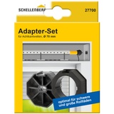 SCHELLENBERG 27700 Adapter Set für 70 mm Wellen, Achtkantwellen mit 70er Durchmesser