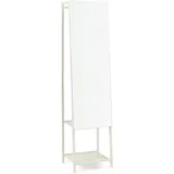 [en.casa] Garderobenspiegel Klilbojle 160 x 40 cm Sandfarben