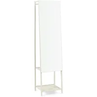 [en.casa] Garderobenspiegel Klilbojle 160 x 40 cm Sandfarben