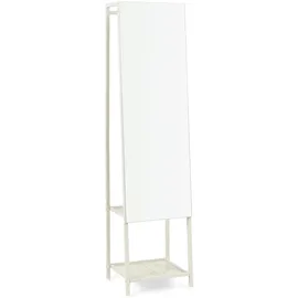 [en.casa] Garderobenspiegel Klilbojle 160 x 40 cm Sandfarben