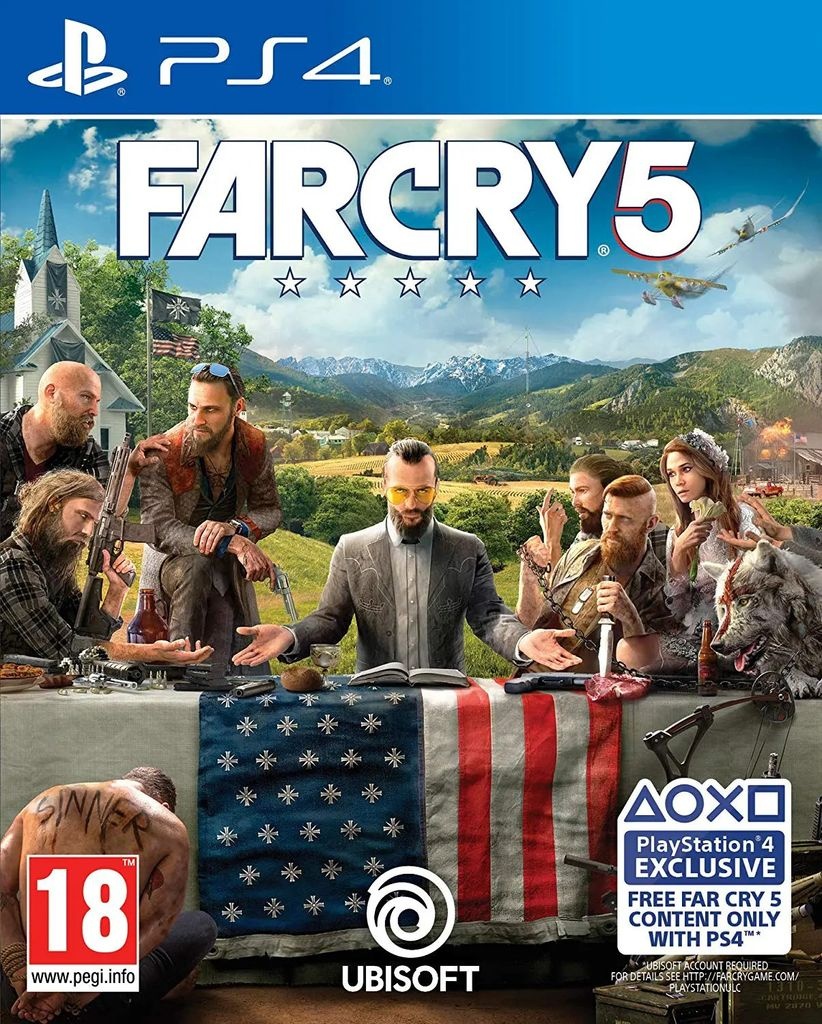 Ubisoft Far Cry 5, PlayStation 4, M (Reif)