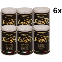 6 x 250g Dose Lucaffe MR. EXCLUSIVE 100% Arabica Bohnen | Kaffee| Espresso