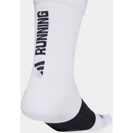 adidas RUNxGRAFIC Sock 1 Paar Weiß S (37-39)
