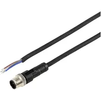 TRU Components TC-12833180 Sensor-/Aktor-Anschlussleitung M12 Stecker, gerade 10 m