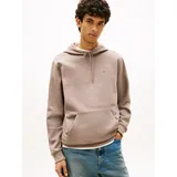 Tommy Hilfiger TJM REGULAR FLAG Hoodie Herren Braun XL
