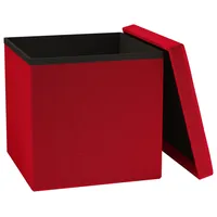 VCM Stoff Sitztruhe Sitzbank Truhe Box Hocker Boxas