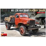 MiniArt 38056 - US 1,5T 4x4 G506 Flatbed Truck mehrfarbig 1:35