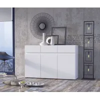 Home Affaire Rimini 135 x 86 x 40 cm Weiß