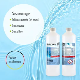 BAYZID® 1x 10 L Algizid Algenverhütung für Pools in Kanister