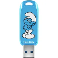 SanDisk Die Schlümpfe USB Flash Drive Schlaubi-Schlumpf Edition 64GB,