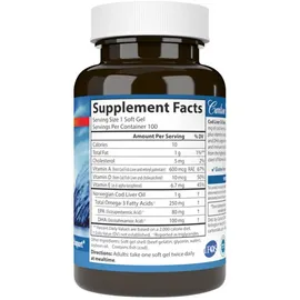 Carlson Labs Lebertran Kapseln 250 St.