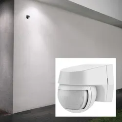Aktion: Nur noch angezeigter Bestand verfügbar:  Sensor Wall Outdoor Bewegungsmelder Aufbau IP44 weiß