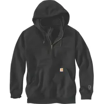 CARHARTT Heavyweight Quarter-Zip Hoodie Schwarz S