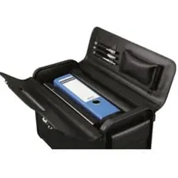 ALASSIO Pilotenkoffer Kunstl. schwarz Alassio 45028 46x34x21cm