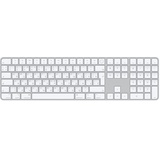Apple Magic Tastatur USB - Bluetooth, Russisch Aluminium, Weiß