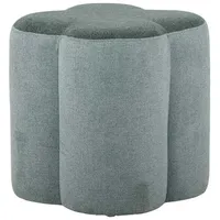 Bloomingville Pouf Grün Kleeblatt Design 35x38 cm