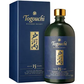togouchi whisky 15 Years Old Blended Whisky 43,8% vol 0,7 l Geschenkbox
