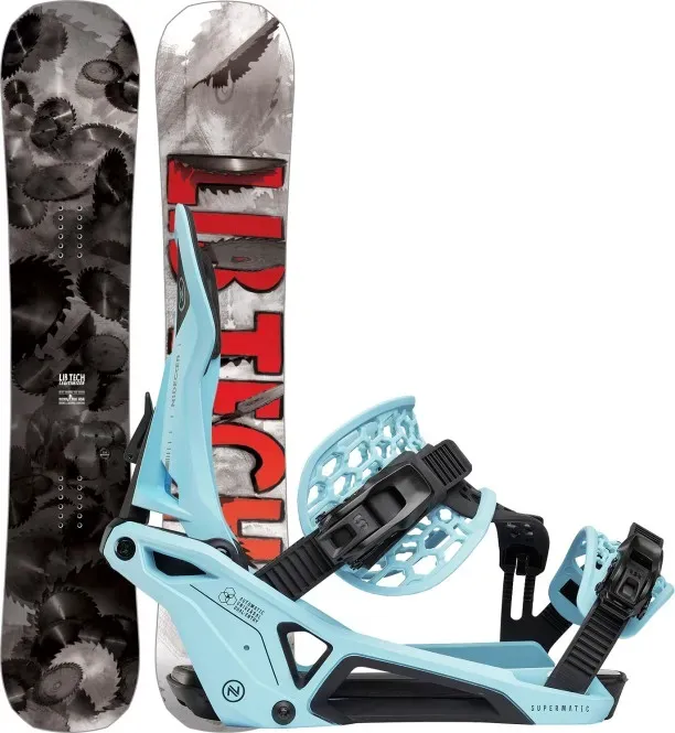 LIB TECH LEGITIMIZER 2026 inkl. NIDECKER SUPERMATIC escape cyan - 157 | M