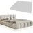 Catania 180 x 200 cm Beige inkl. Matratze