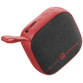 Cellular Line Bluetooth Lautsprecher AUX tragbar rot