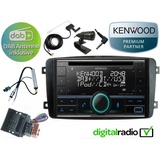 DSX Kenwood CD Bluetooth DAB+ USB Radio Antenne inkl für C Klasse W203 2000 -2007