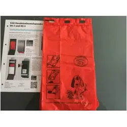 VAR Hundekotbeutel rot 1000 Stück