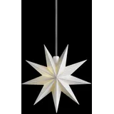 DecoTrend LED-Leuchtstern mit Batteriefach Stern DecoTrend, 11.5x11.5x4 cm