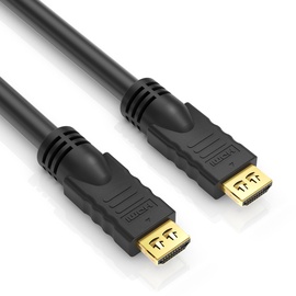 PureLink PureInstall Standard HDMI Kabel mit Ethernet schwarz 10m (PI1000-100)
