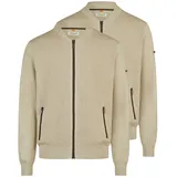 Redmond Strickjacke Basic Beige 4XL